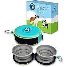 Travel Mate Bowl Set – Collapsible Feeding & Water Bowls