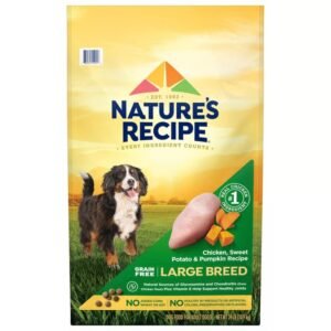 Nature’s Start organic puppy food for fluffy French bulldog puppies