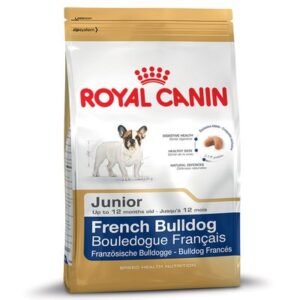 Royal Start premium puppy food for fluffy French bulldog puppies